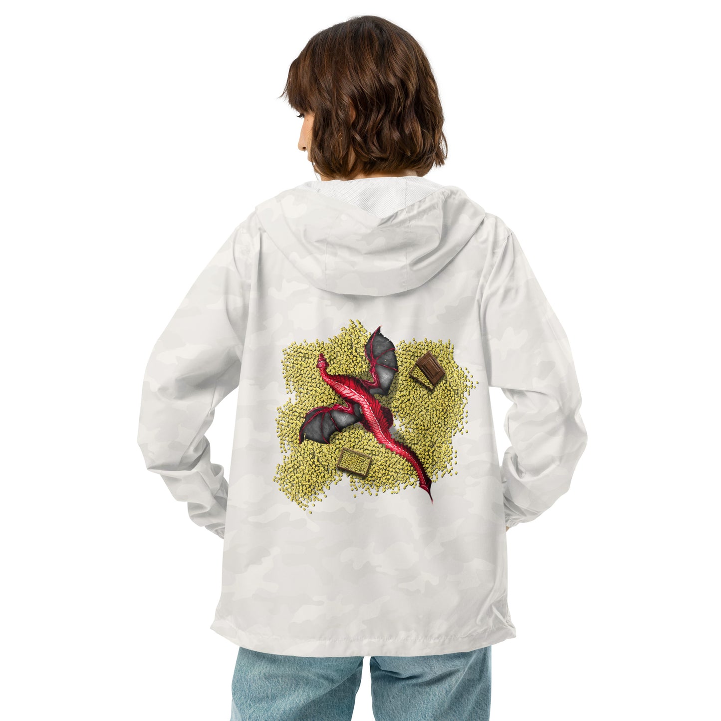 Dragon Horde Unisex lightweight zip up windbreaker
