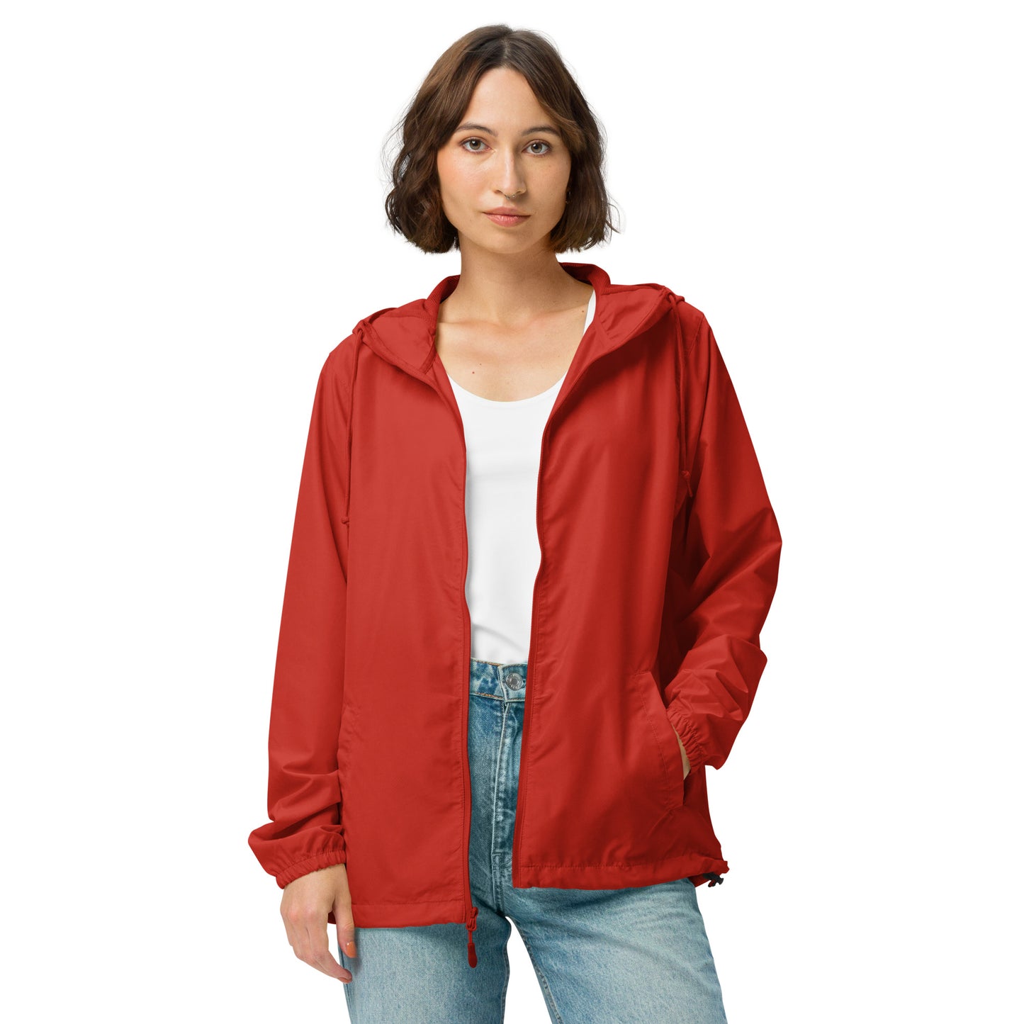Scarlet Silk Princess Unisex lightweight zip up windbreaker