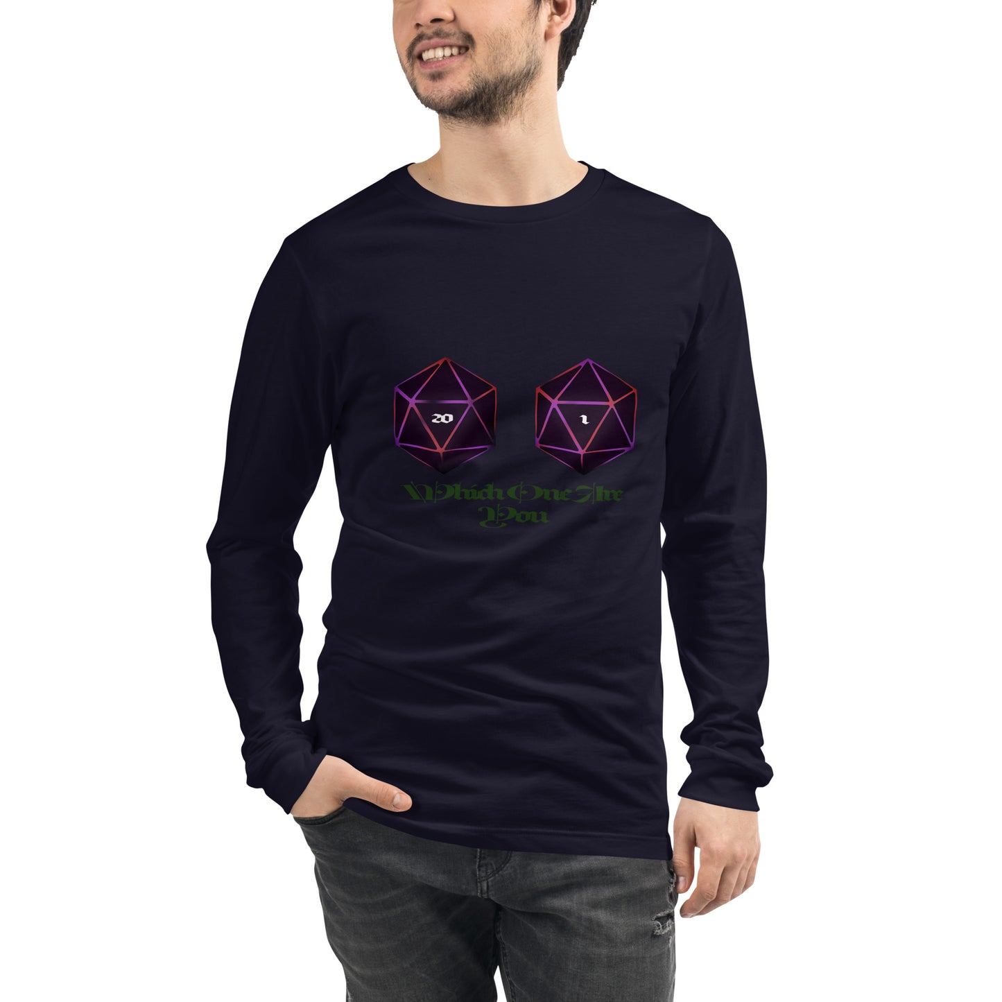 Which one Are You Unisex Long Sleeve Tee