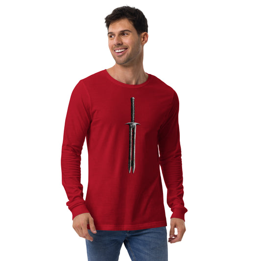 Double Blade Greatsword Unisex Long Sleeve Tee