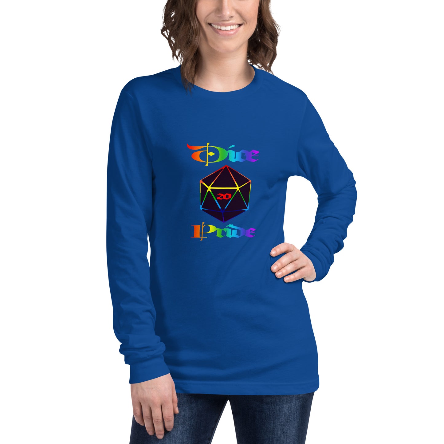 Dice Pride Unisex Long Sleeve Tee