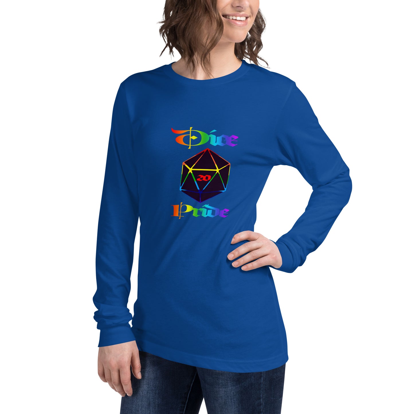 Dice Pride Unisex Long Sleeve Tee