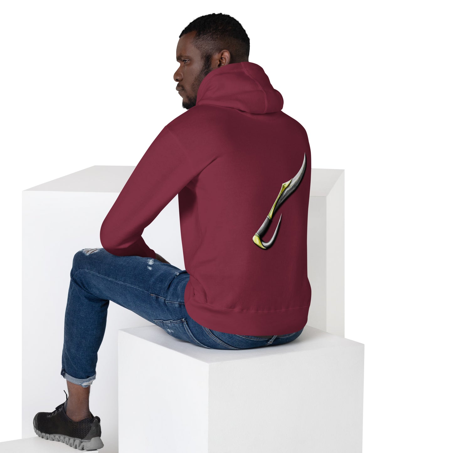 Golden Elven Shortsword Unisex Hoodie