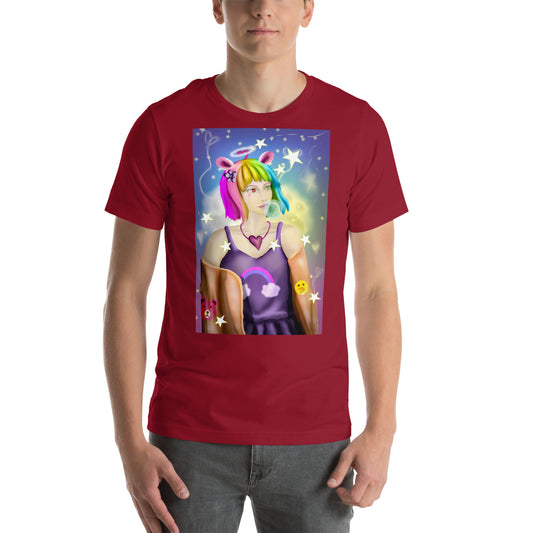 Bunny Bear Character Unisex t-shirt