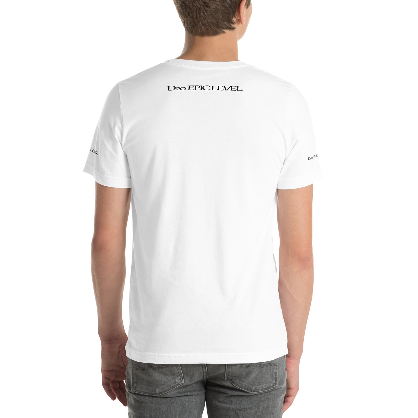 D20 Epic Level Logo Unisex T-shirt