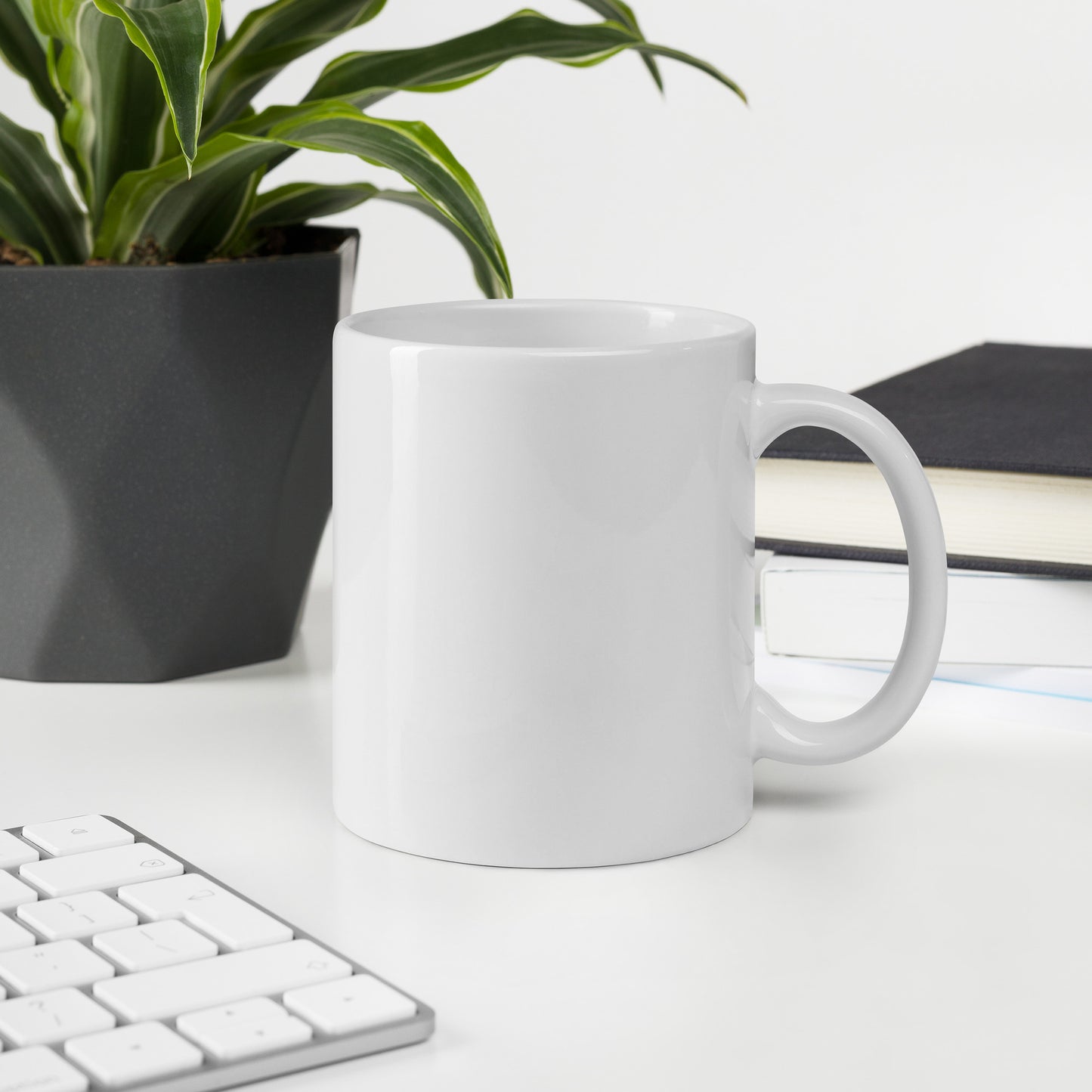The Fallen White glossy mug