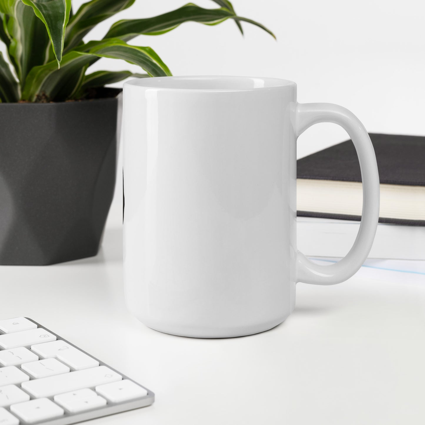 The Fallen White glossy mug